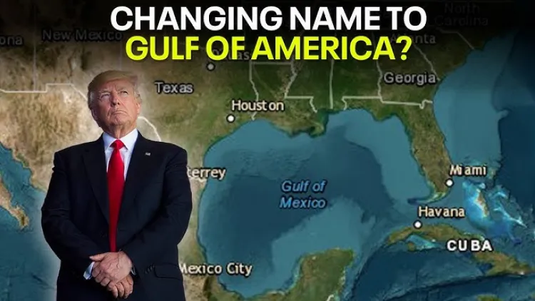 trump gulf of america