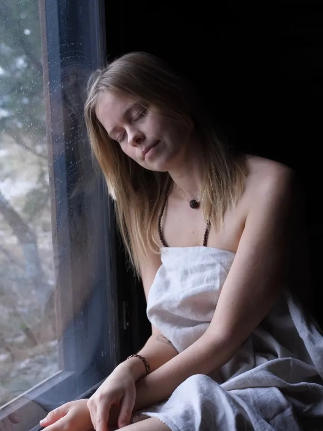 Nina in Sauna OnlyFans
