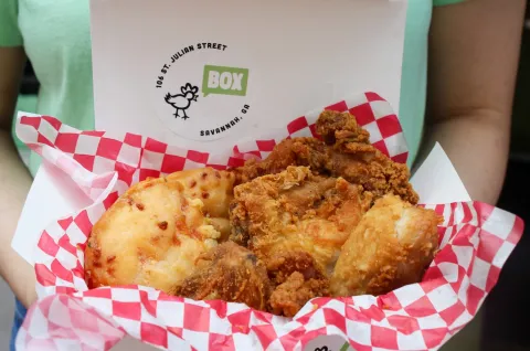 the chicken box savannah